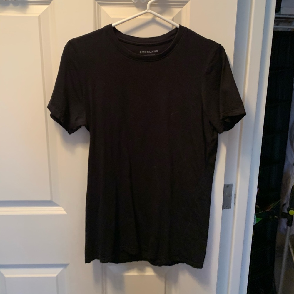 Everlane Supima Tee - Black